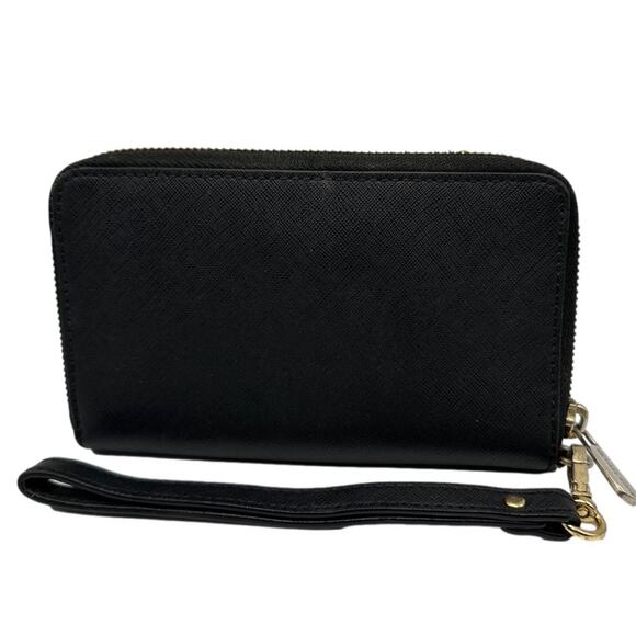 MICHAEL KORS Black Zip Around Wallet - Picture 2 of 7